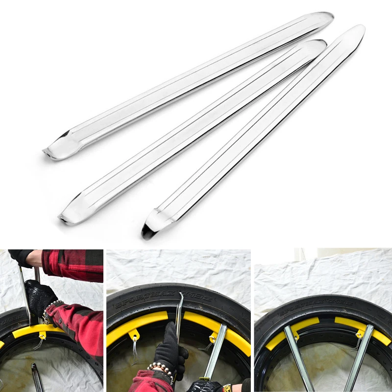 

2PCS 30cm Tire Lever Tyre Crowbar Spoon Rim Opener Car Supplies Motorbike Repair Cycling Auto Disassemble Tool Accessories