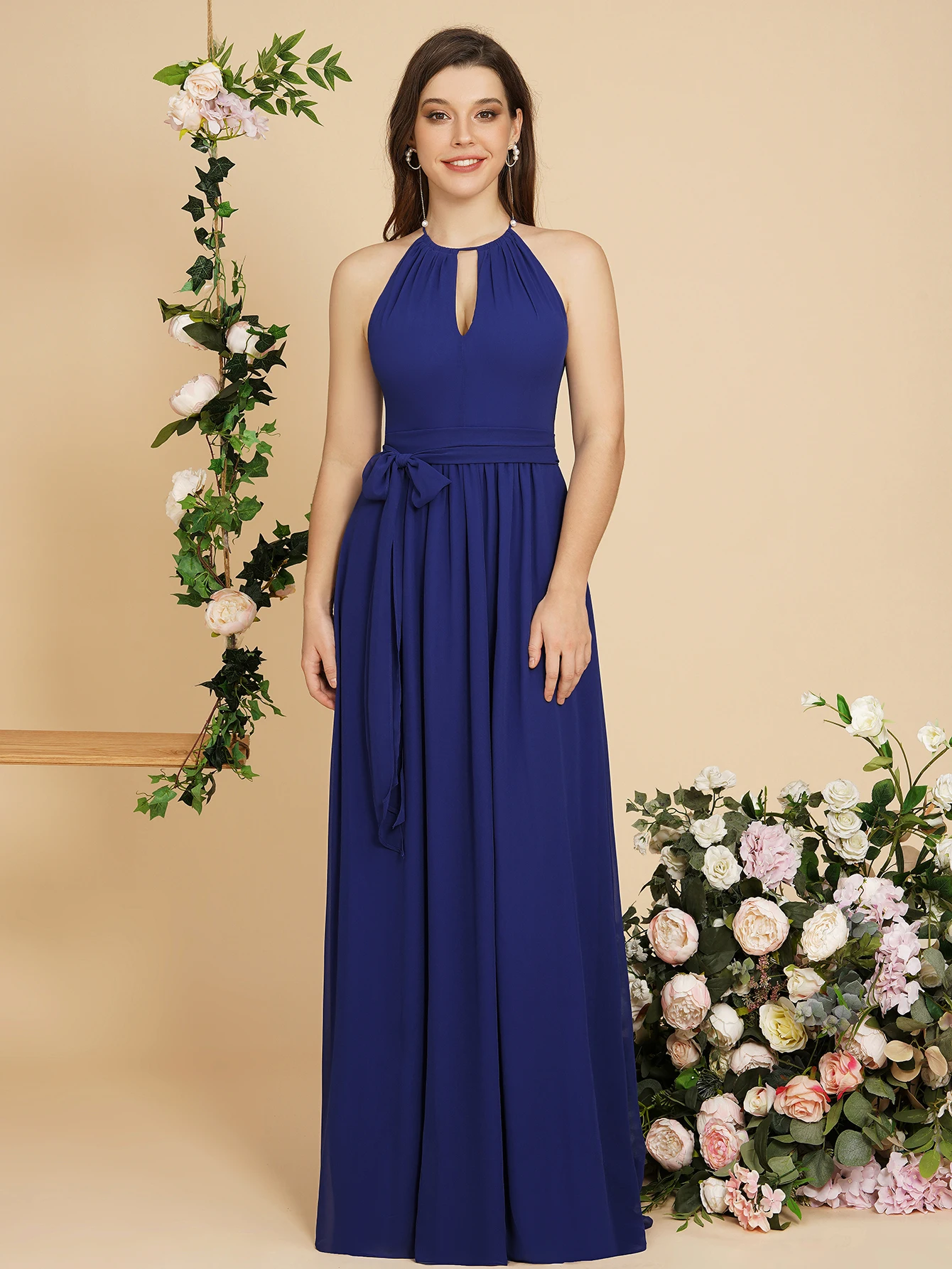 FATAPAESE Boden-länge Brautjungfer Kleider V-ausschnitt Halter Sexy Burgund Hochzeit Party Eveing Kleider robe demoiselle d'honneur