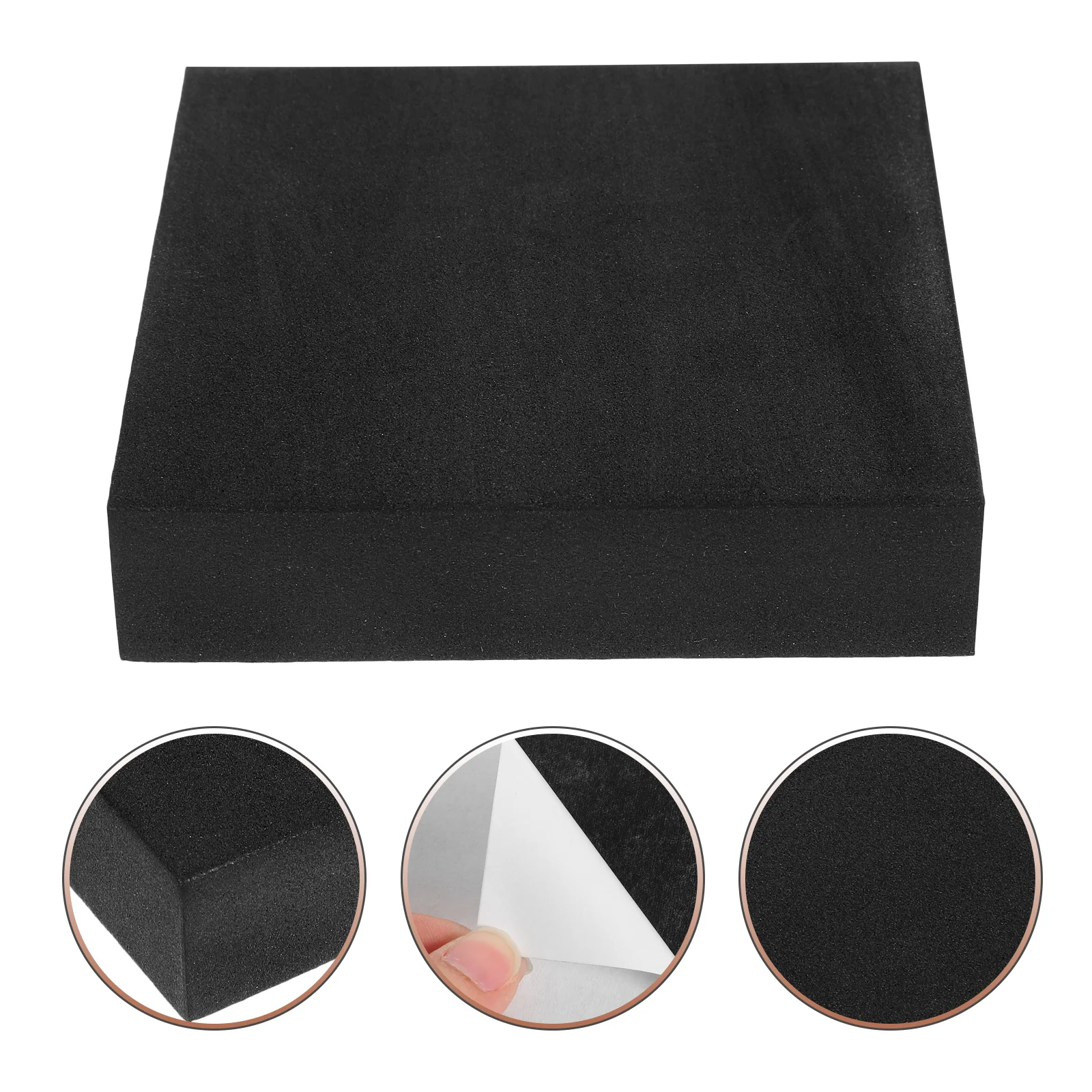 

Foam Sheets with Adhesive Backing Self Adhesive Pad for Chair Feet Insulation Shock Absorption Non Slip
