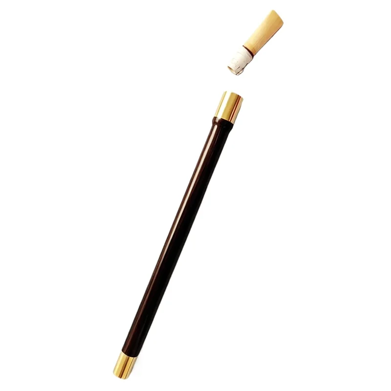 Handmade Ebony Guanzi Traditional Professional Guanzi Adult Beginner Playing Hichiriki Chinese Classics Woodwind Instruments