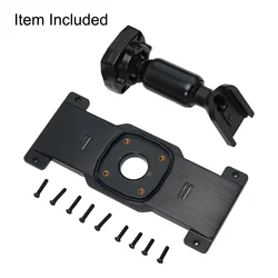 1 Set Car Rear View Mirror Back Plate Panel + Mirror Dash Cam Mount Bracket Arm For Car DVR Instead Of Strap ABS Car Accessories