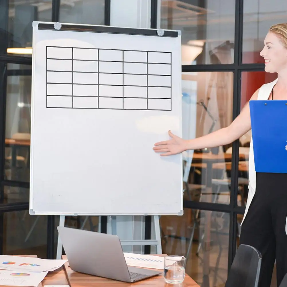 10 قطعة الشريط الأسود الجاف محو مجلس الرسم البياني PET لاصق اخفاء خطوط السبورة تخطيط دبوس شريط رقيقة جدا ارتفاع درجة الحرارة