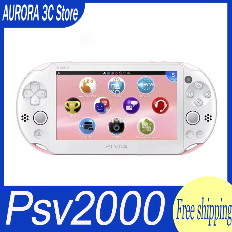 Refurbish Psv2000 Console Handheld Game Console Comes With 32G/64G/128G/256G/400G Memory Card And Free Games Rich Colors Custom