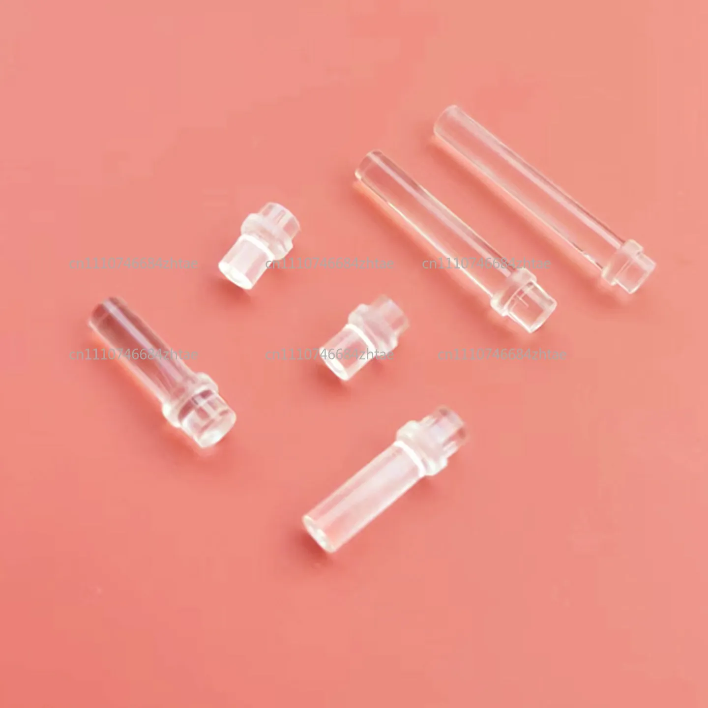 100PCS Flat Head 3mm Light Pipe, F3 SMD Light Guide Column, Transparent Brightening Light Bar