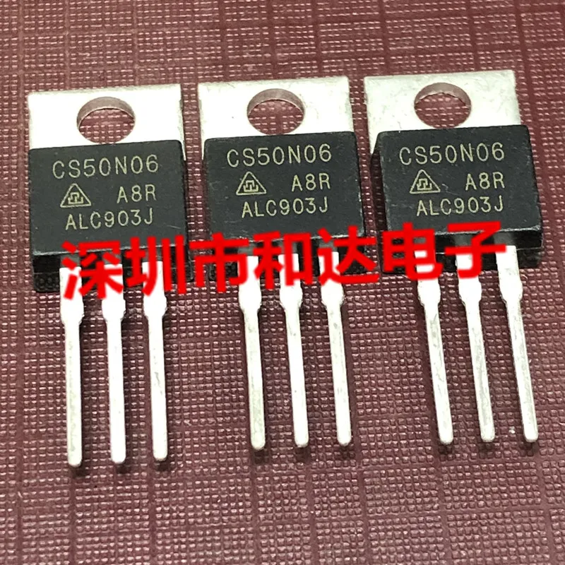 5PCS-10PCS CS50N06 MOS FIELD EFFECT TUBE TO 60-220 - V 45 ANEW AND ORIGINAL ON STOCK