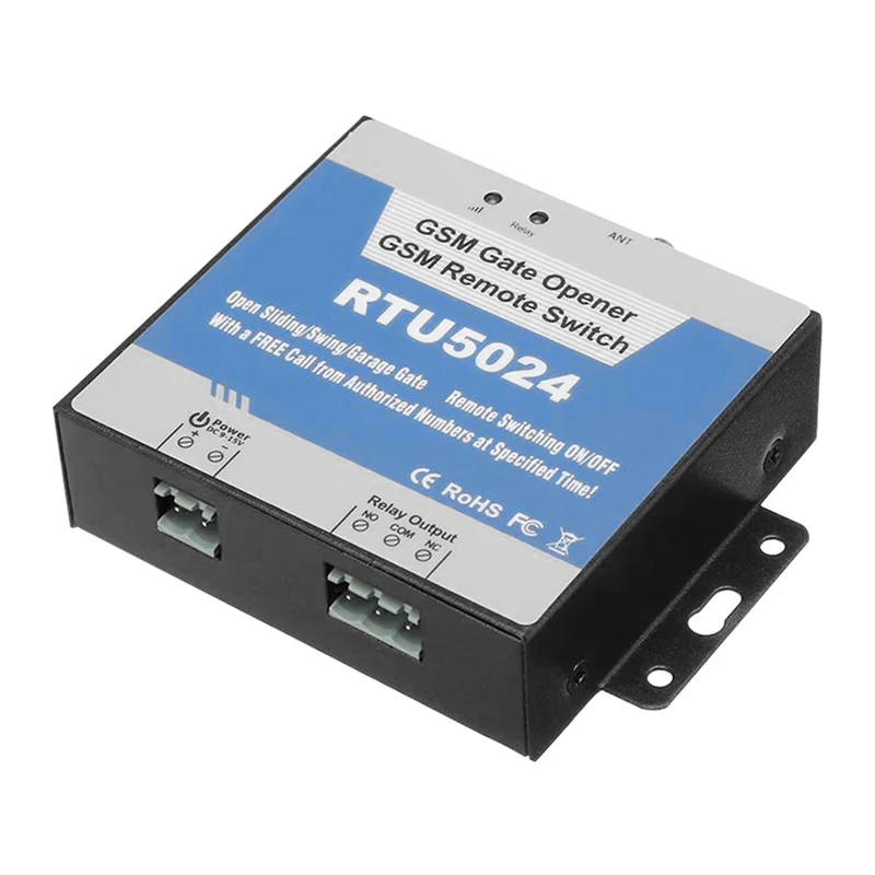 RTU5024 GSM Gate Opener Relay Switch Wireless Remote Control Door Access Long Antenna 850/900/1800/1900Mhz