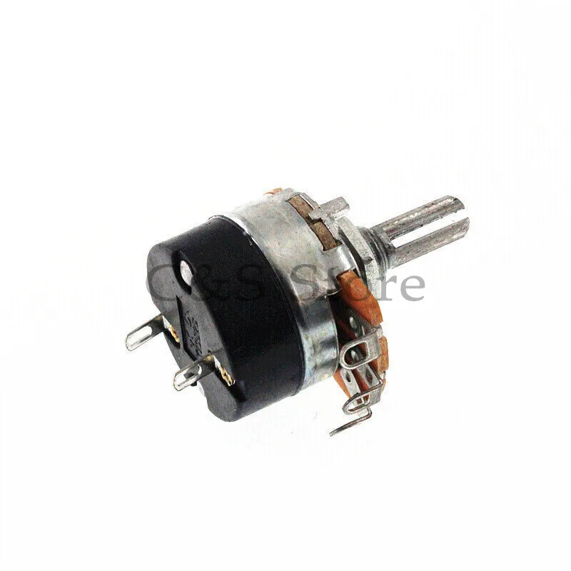 2pcs WH138-1 adjustable resistance speed regulator with switch potentiometer WH138-1 B5K B10K B20K B50K B100K B250K B500K