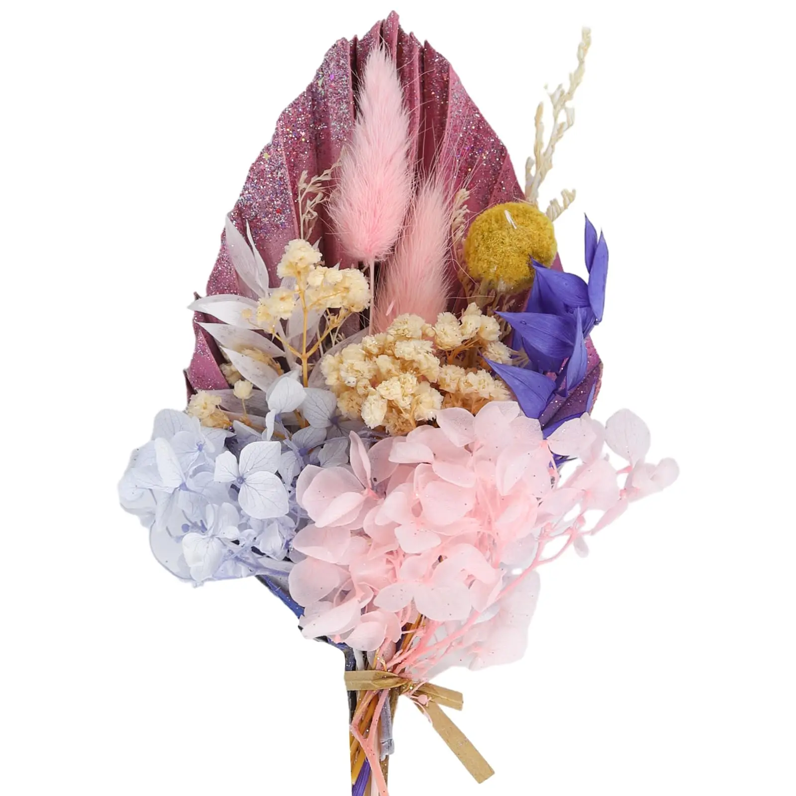 

Dried Flowers Small Bouquets for Cakes Decoration Natural Pampas Grass Dried Bouquet Set Colorful Boho Cake Toppers Decorations