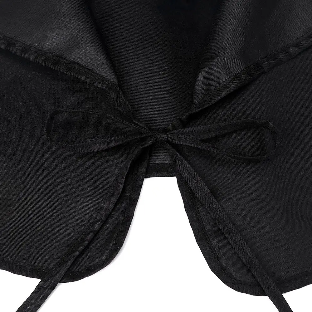 Gothic Schreckliche schwarze Männer Unisex Assassin Hut Cosplay Gruselige Kostüme Kopfbedeckung Halloween Umhang