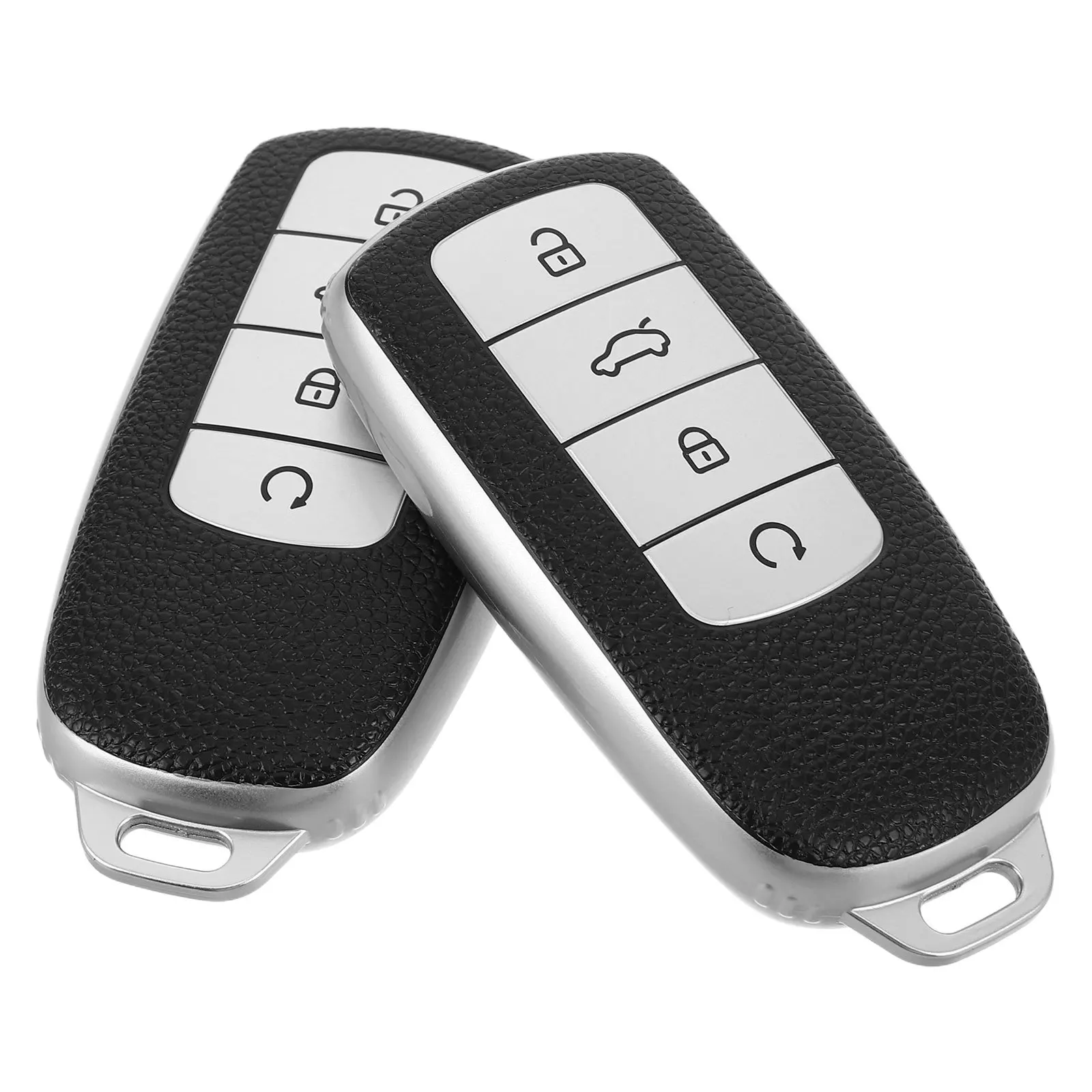 

2Pcs Car Key Fob Cover Tpu Protective Case Scratch Resistant Comfortable Grip Universal Fit for Most Cars Key Fob Cover
