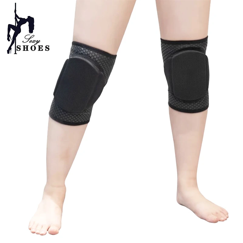 Steel Pipe Dance Knee Protection Cover GRIP Silicon Coating Anti Slip Protection Anti-collision Thickening Pad Dance Training