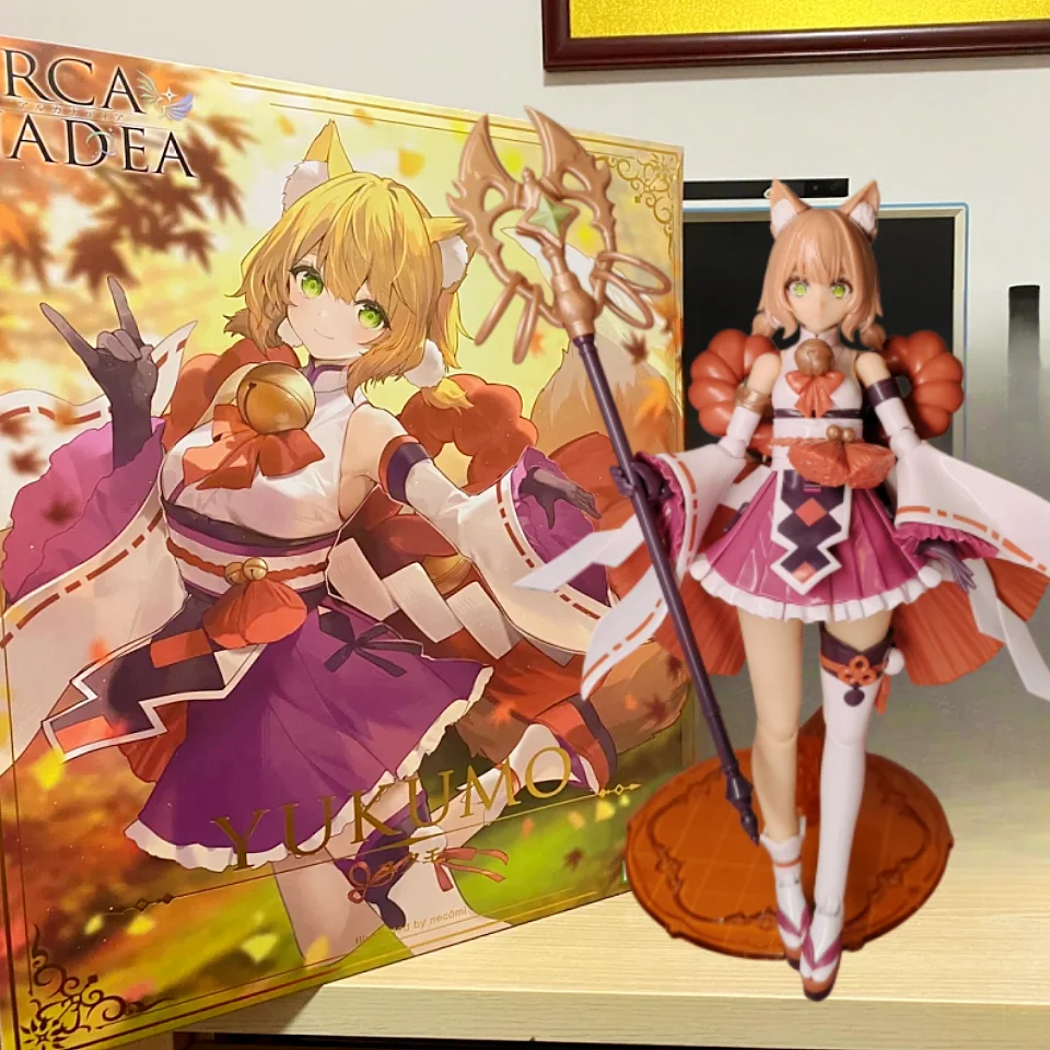 

Kotobukiya ARCA NADEA Yukumo Machine Girl Action Figure Orc Fox Spirit Witch Cat Ear Assembly Toy Collectible Gifts