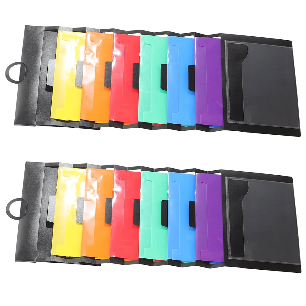 

2 Pcs Document Organiser Folder Storage Pack File Hanging Wall Organizer Office Wall-mounted Multi-purpose Holder