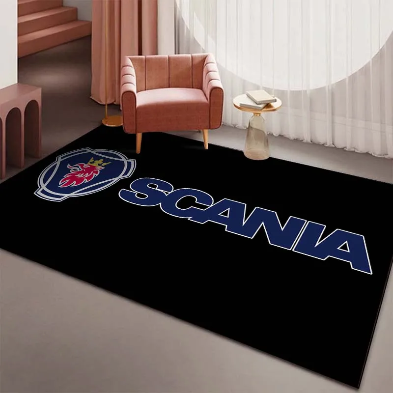 Truck S-Scania Print Carpet Rug for Living Room Bedroom Sofa Doormat Kids Play Non-slip Floor Mat Home Area Rug Home Decor