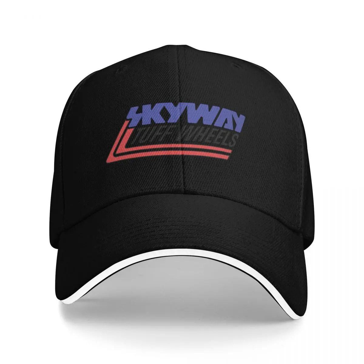 SKYWAY TUFF WHEELS blue/red- Old School BMX Baseball Cap Golf Wear derby hat For Women Men's