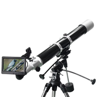 Compact 7 Inch Astronomical Telescope Electronic Eyepiece 16MP 1080P Recorder Microscope IPS Display Astronomy Camera Eyepiece