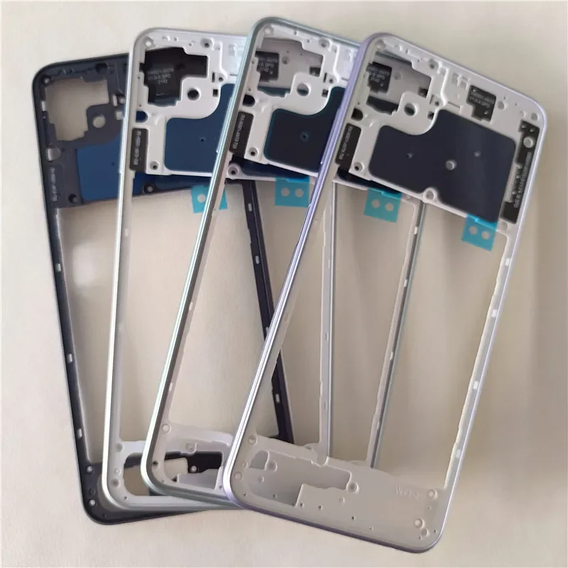 For Samsung Galaxy A22 4G 5G A225 A226 Middle Frame Housing Central Frame with Power Volume Button Replacement Parts