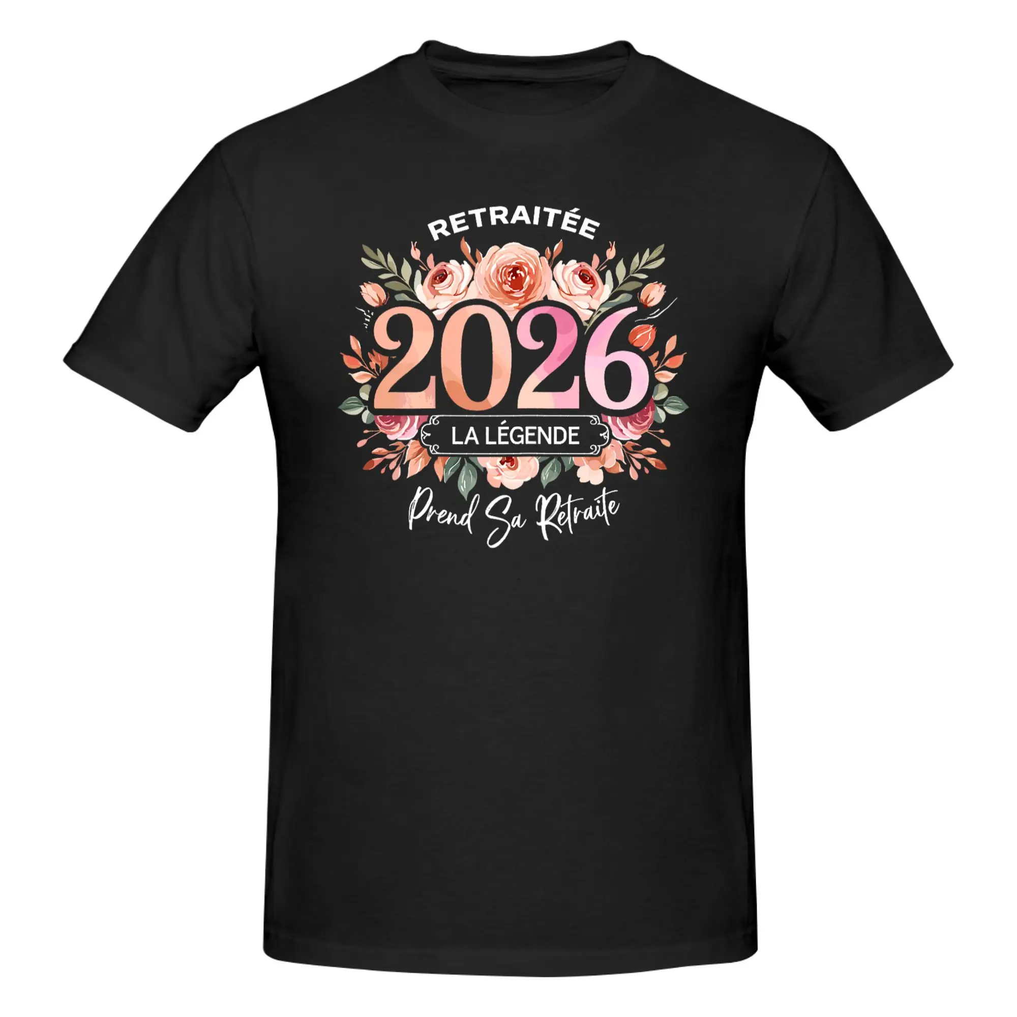 1 Piece Officially I Worked My Whole Life Funny 100% Cotton T-Shirt Legend Has Retired 2026 Tees Tops For Men