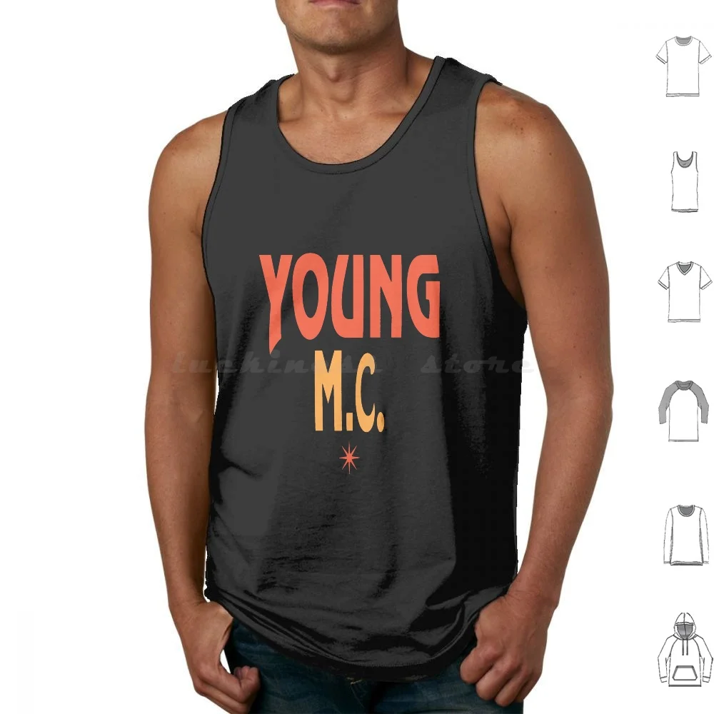 Camisetas sin mangas con Logo de Hip Hop de Young Mc, chaleco sin mangas de la vieja escuela, Hip Hop, Rap, Old Skool, Oldschool, clásico, Vintage, sabe cómo busto A