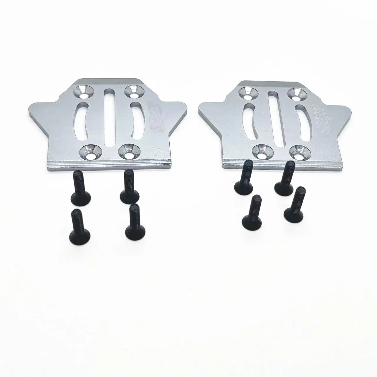 2pcs HOBAO 8SC H9 chassis anti scratch metal chassis anti abrasion protection Skid Plate before and after 6061-A AMO production