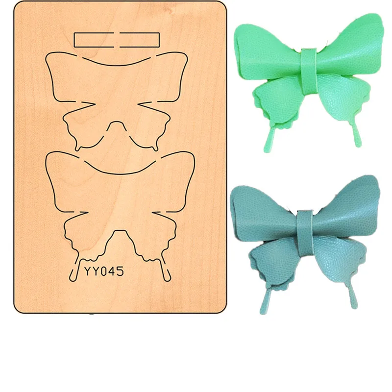 

YY045Cut Sky wood moulds die cut accessories wooden die Regola Acciaio Die die cut Bowknot Bow Tie Dies Cutting Die Stencil