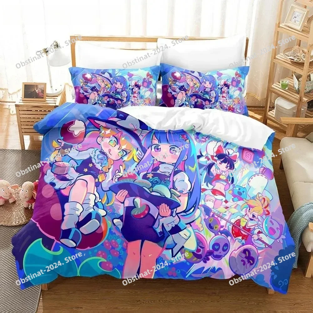 

Anime Duvet Cover Pillowcase Music Game M-Muse Dash Bedding Set Adult Boy Girl bedroom decoration Single Double Large Size Gift
