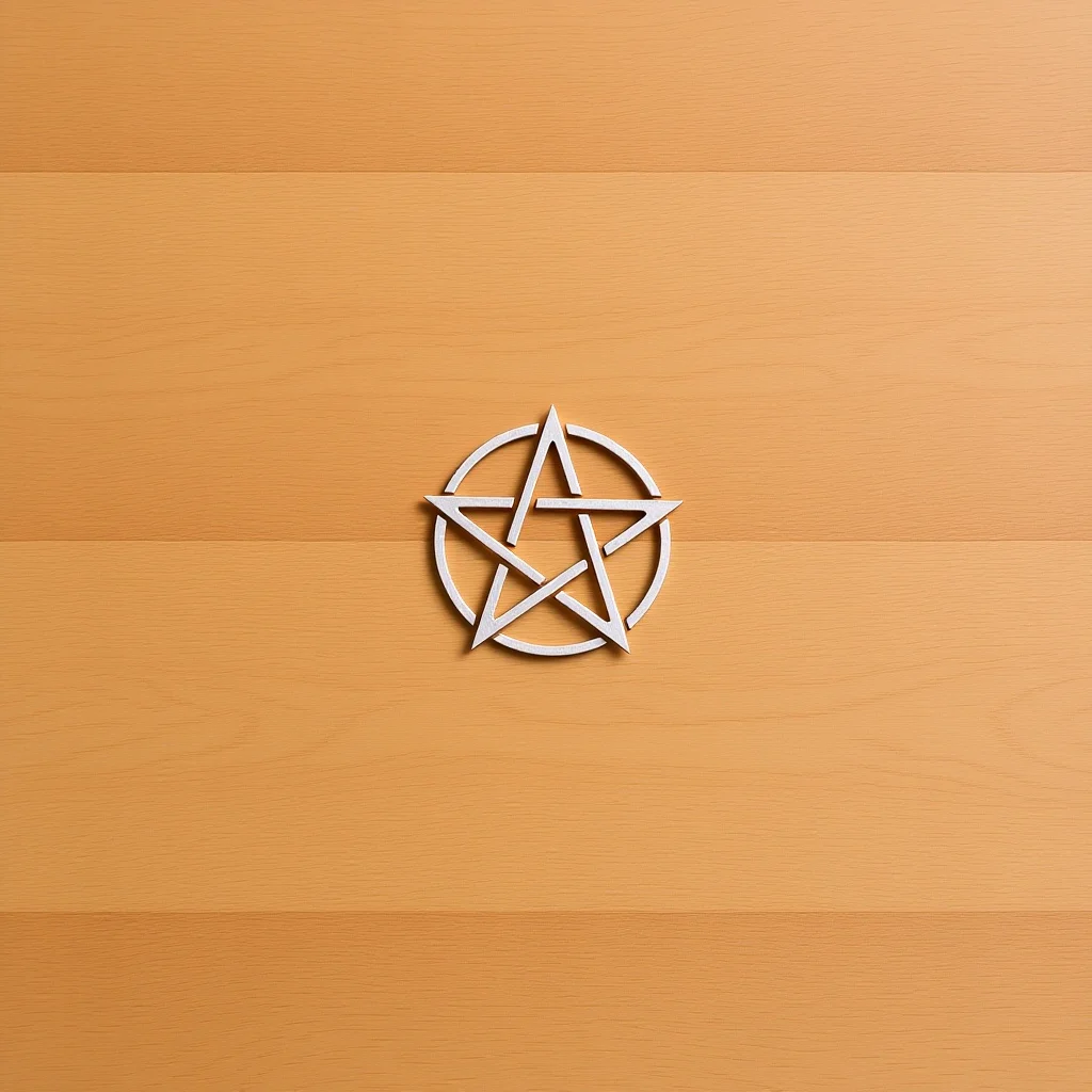 

1Pcs Tarot Table Cover Pentacle Pattern High-Grade Fabric Long-Lasting Game Cloth for Divination Reading Decoration Strong