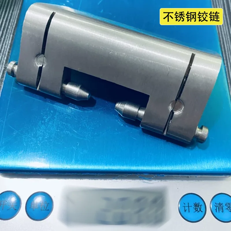 

(2 шт.) Поворотные петли из нержавеющей стали с прямым углом, усиленные, для промышленного оборудования, ящиков и дверей шкафов