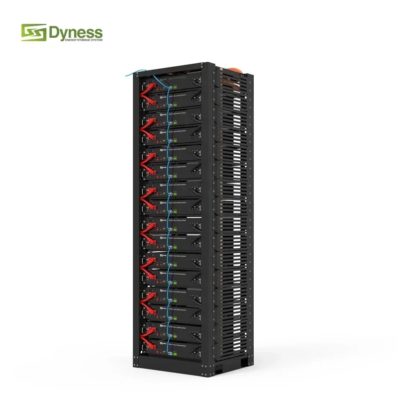Batteria al litio Dyness 48V 500Ah 24kWh a ciclo profondo Serie rack portatile LiFePO4 per sistemi solari e commerciali