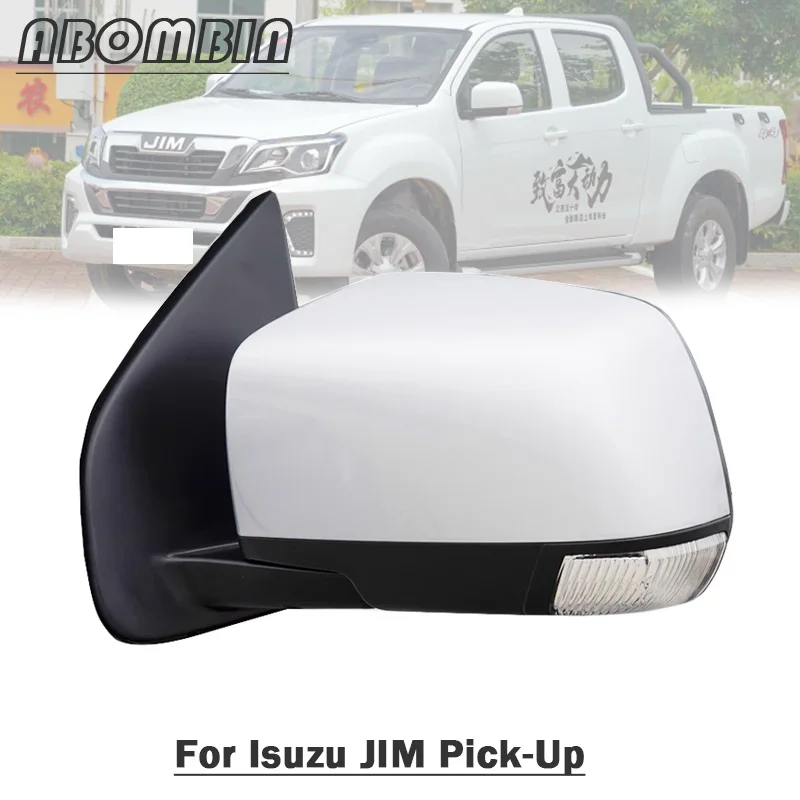 Auto Door Wing Side Rearview Mirror Assembly Exterior Mirrors For Isuzu JIM Pick-Up With Turn Signal