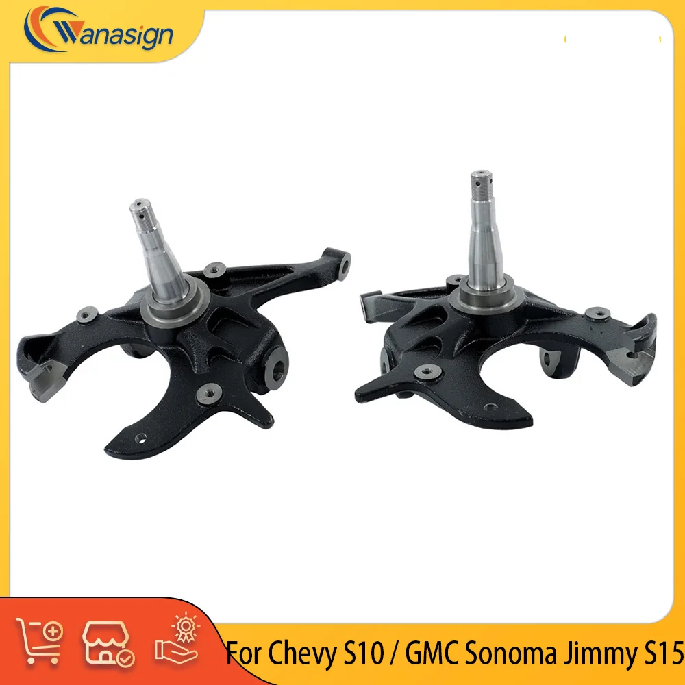 Juego de Ejes Delanteros de 2 Pulgadas para Suspensión, Compatible con Motores V6 de Gasolina de 2.2 y 4.3 L para Camionetas Chevy S10 / GMC Sonoma Jimmy S15 2WD de 1982-2004