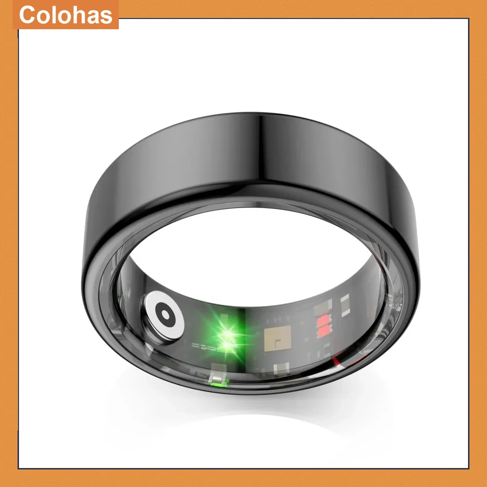 

Умное кольцо в корпусе из титановой стали, IP68 и 3 АТМ