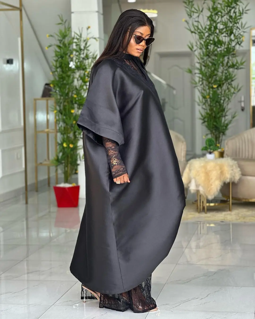 

Африканские платья больших размеров 2024, традиционная африканская одежда, Дашики, Анкара, платье, абайи, мусульманский кафтан, платье макси