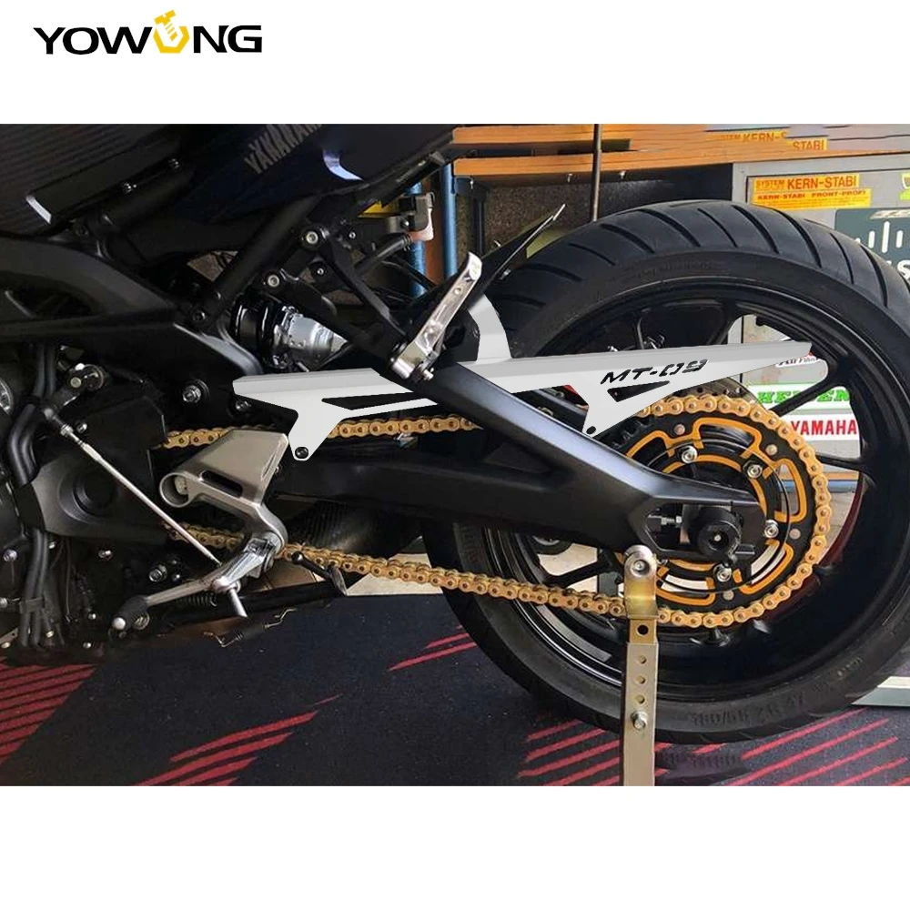 Motorcycle Chain Guide Cover Guard Protector For Yamaha MT 09 MT09 FZ09 FZ 09 FZ-09 MT-09 Tracer 2015 2016 2017 2018 2019 2020