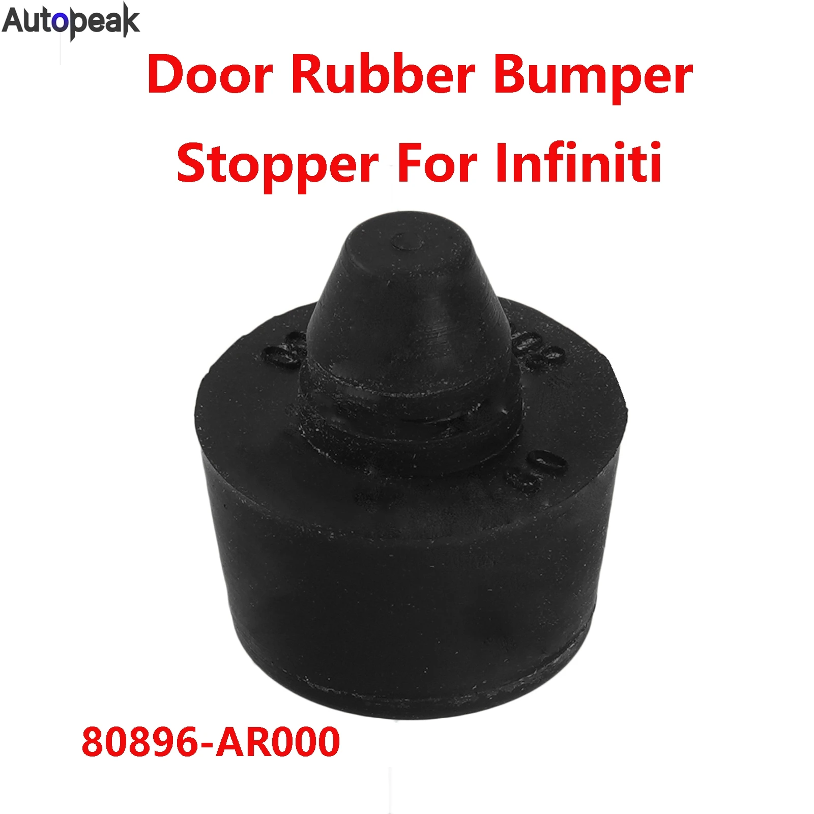 For Infiniti Q50 Q60 QX56 QX80 Q45 Rubber Bumper Door Stopper Buffer Car Door Dampers Stopper Auto Accessories 80896-AR000