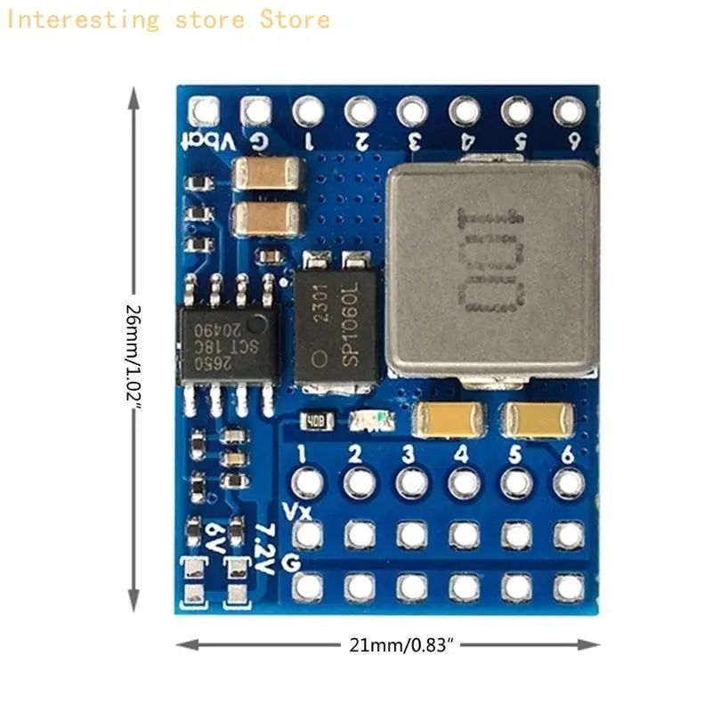 MATEK SERVO PDB mit 4A BEC 5,5-36V bis 5-8,2V Flight Controller Modul Board 55KC – Detail 5