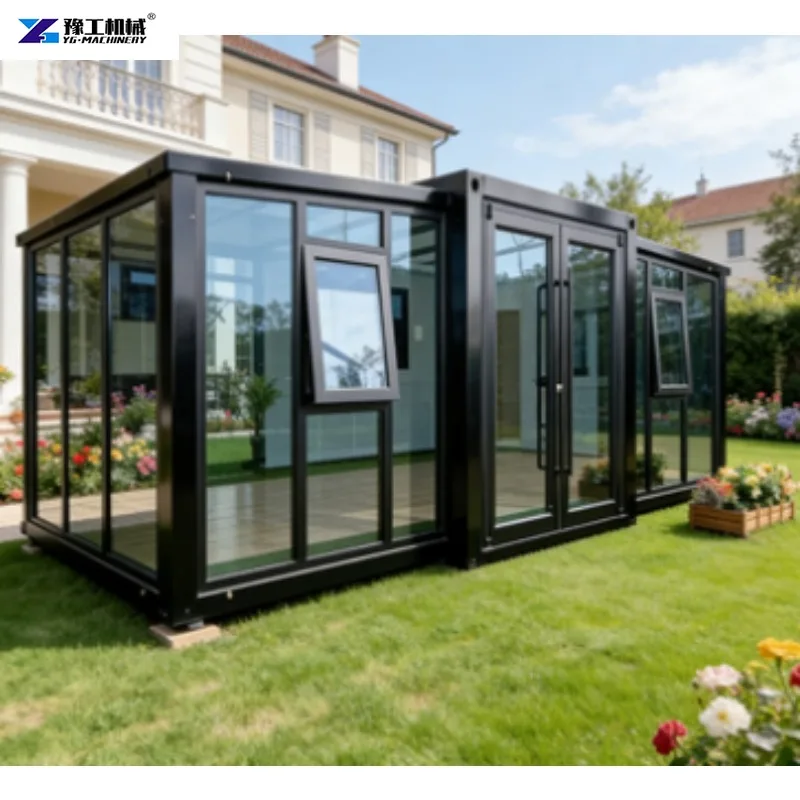 Luxury 20ft 40ft Expandable Container House High Quality Steel Structure Foldable House