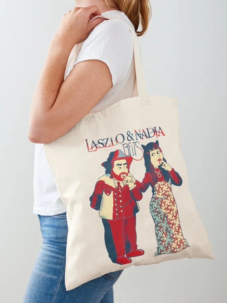 LASZLO AND NADJA BATS Tote Bag custom fabric bag Cloth bags cloth bag woman