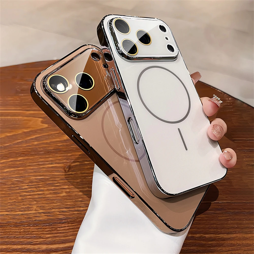 Роскошный жесткий чехол-бампер – обзор и цена Luxury Plating Case