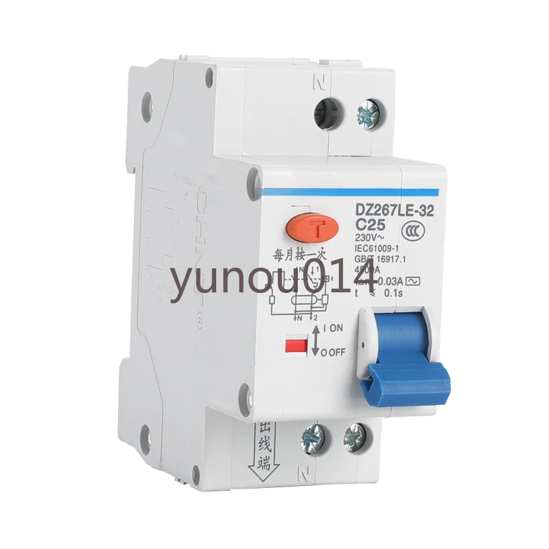 

Leakage Protector for DZ267LE 32 16A10A32A, 2 in and 2 out