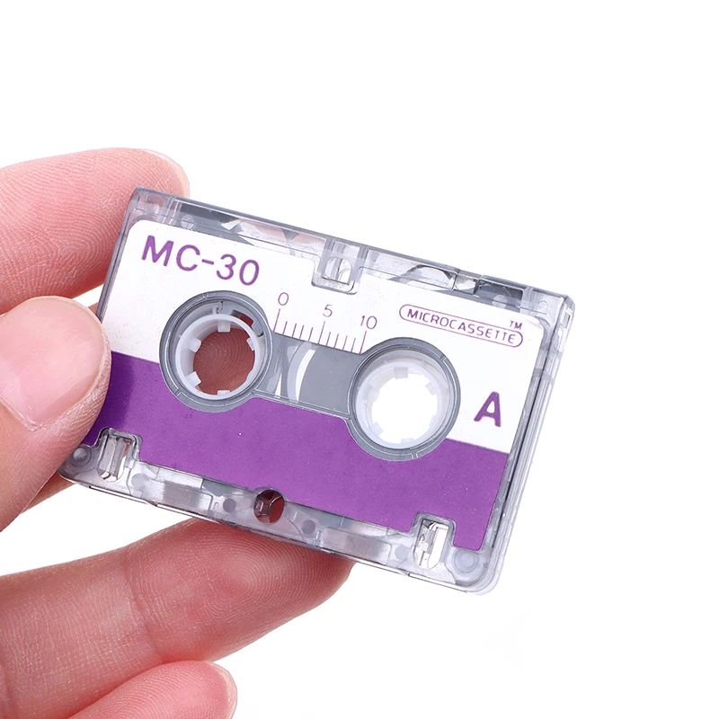 50*30mm Standard Empty Tape Blank Tape Player Cassette With 30 Minutes Magnetic Audio Tape Recording For Speech Music Recording