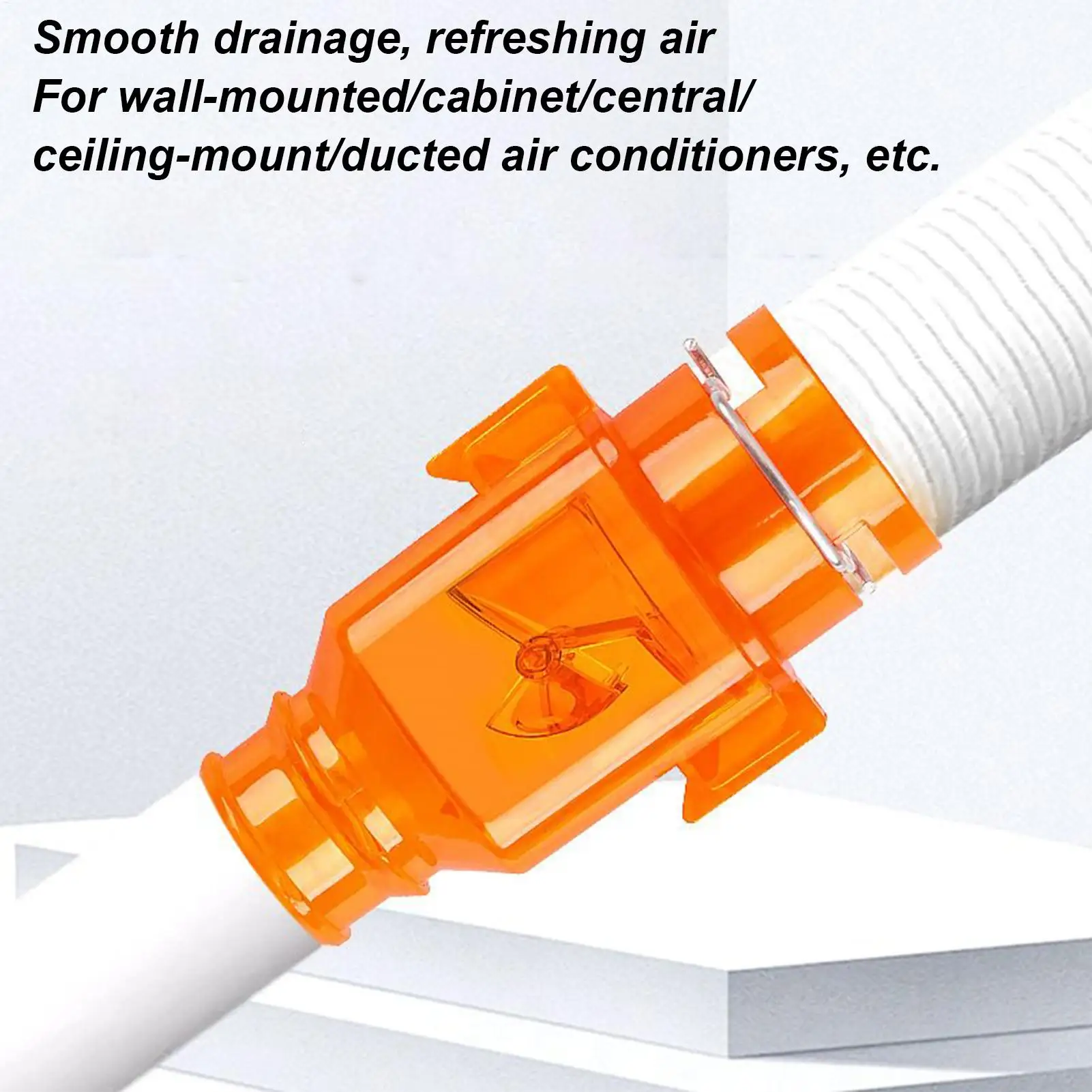 استنزاف التيار المتردد ثلاثة صمام مقاوم صمام مكافحة ارتجاعي طريقة واحدة تحقق صمام رائحة الحشرات الرياح الضوضاء الوقاية نظام HVAC الملحقات