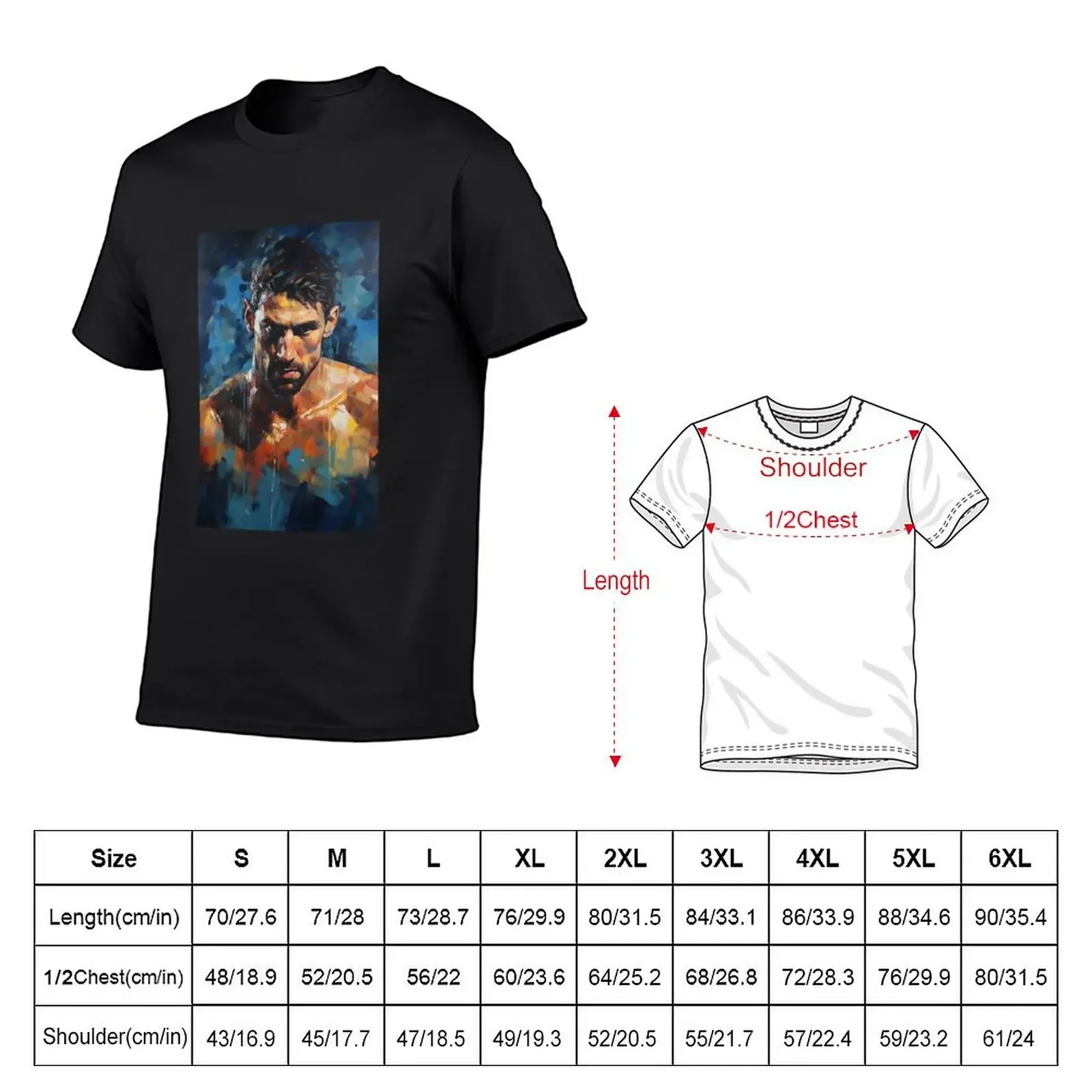 Michael Phelps T-Shirt quick-drying basketball graphic tees hippie clothes vintage clothes for men