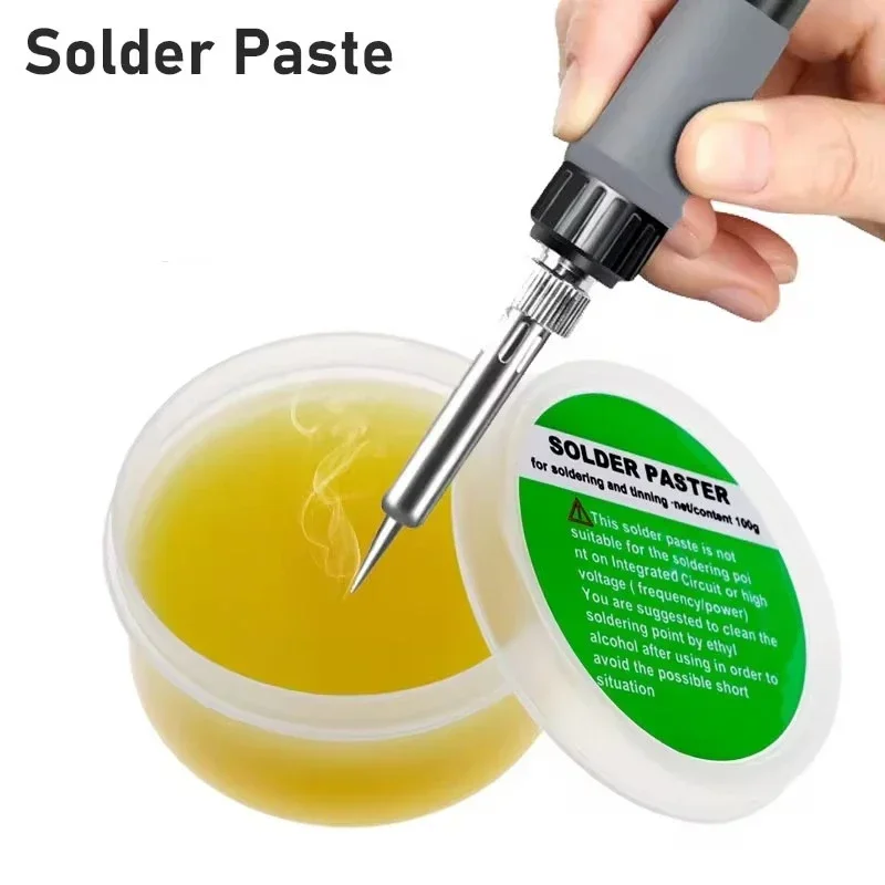 

Soldering Flux Lead-Free Solder Paste Flux Tin Solder Paste Welding Flux for Electronics SMD PCB LED Soldering Repair