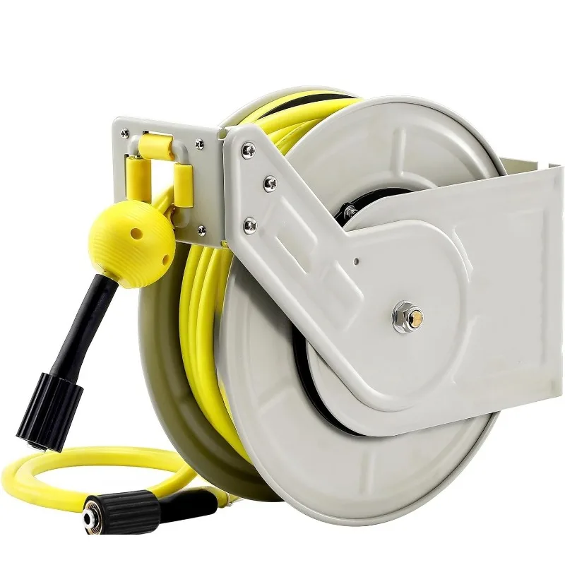 Automatic Telescopic Reel Strong Industrial Spring Lubricating Oil Reel High Pressure Water Flushing Drum