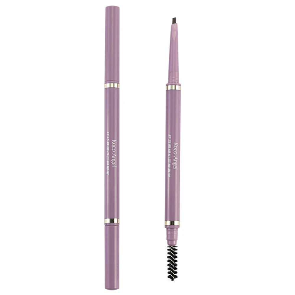 Eyebrow Pencil 4 Colors Automatic Rotation Triangle Super Fine Waterproof Long-lasting Easy Ware Eyebrow Pen