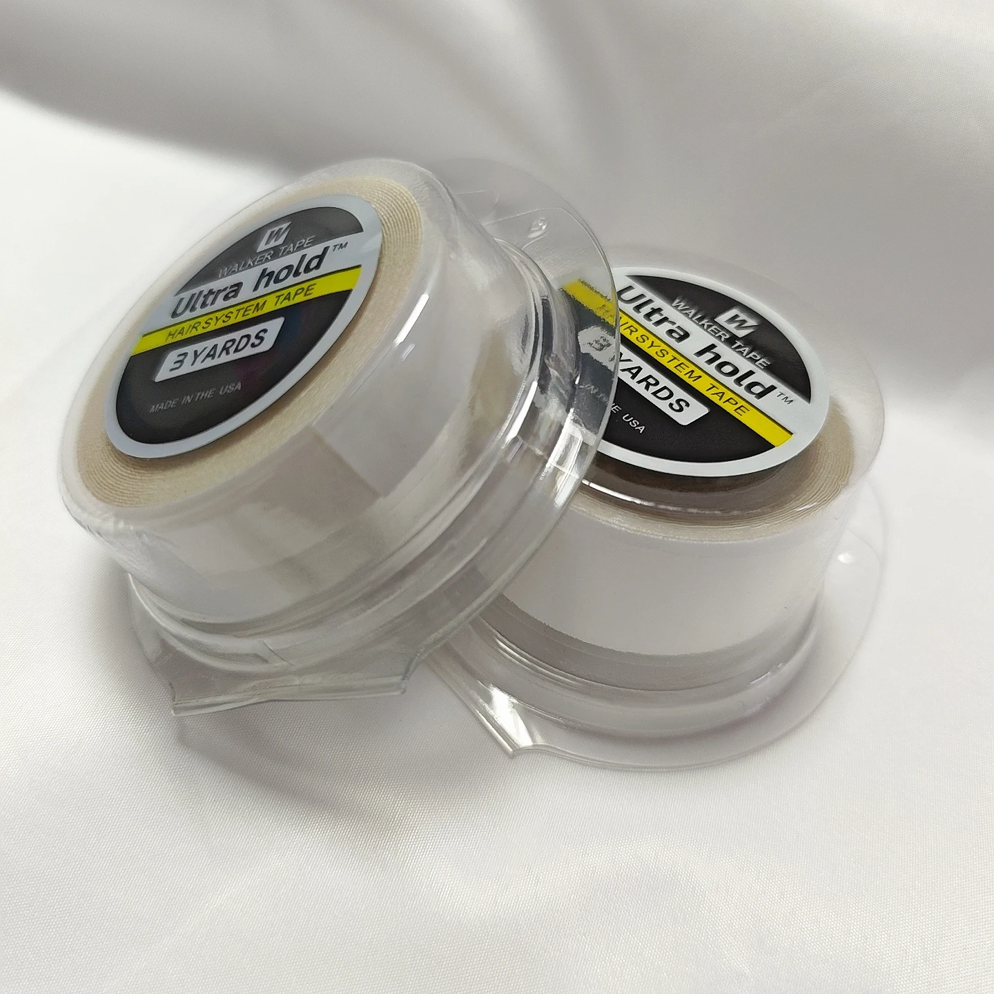 

Longth 3yards Width 0.39inch1.0cm 1/2/3 Rolls with box Lace Front Wig Tape For Hair Extensions Double-Sided Adhesives