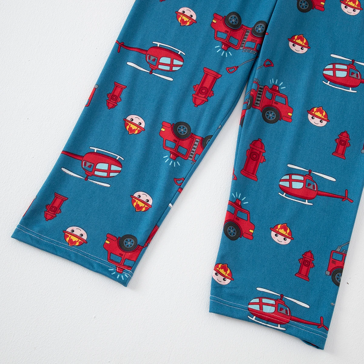 2/6-teiliges Sommer-Mode-Set für Kinder mit Aufdruck in Übergröße für Jungen, bequemes, kurzärmliges Oberteil mit Rundhalsausschnitt und weiche Hose – Detail 22