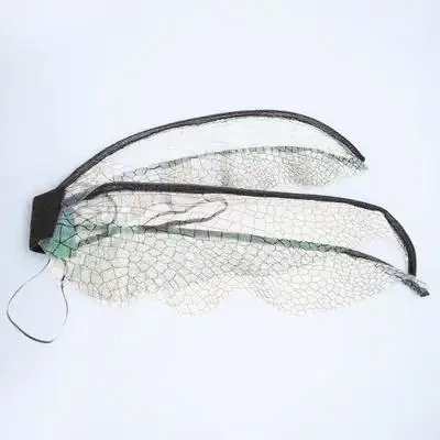 

Dragonfly Wings Fairy Costume Dance White Themed Party Durable Organza Wing Props For