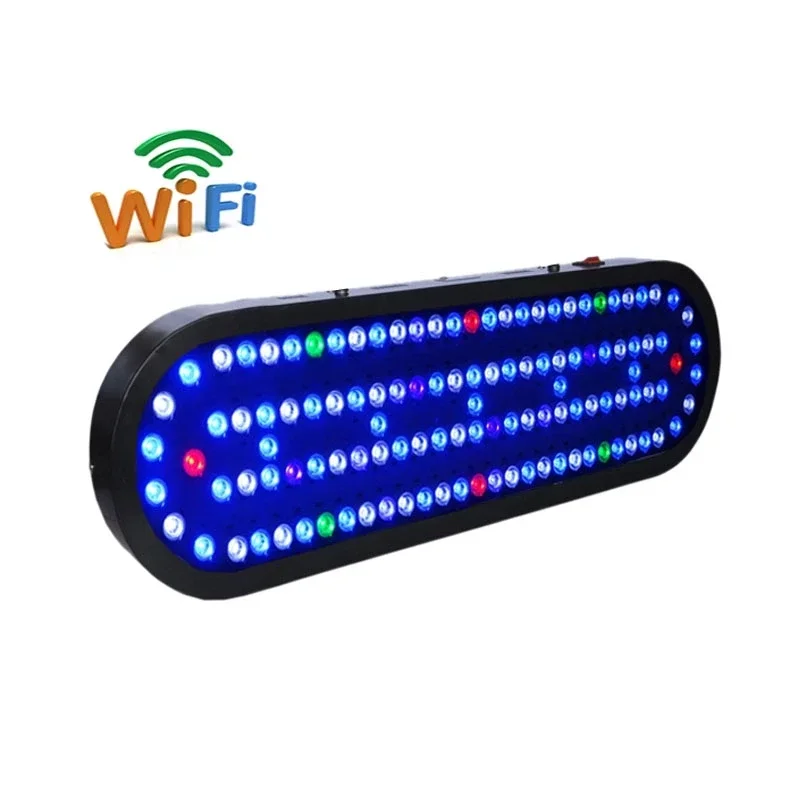 New Wifi App Control 300W Full Spectrum Rgb Smart Dimming Aquarium Fish Tank Led Light Aquarium Lamp for Fish and Plants